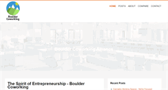 Desktop Screenshot of bouldercoworking.org